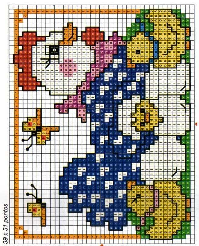 stilobasico: GALINHAS EM PONTO CRUZ